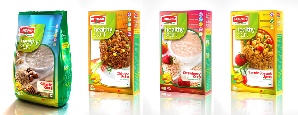 Britannia Healthy Start - Supafrenz - Packaging Design
